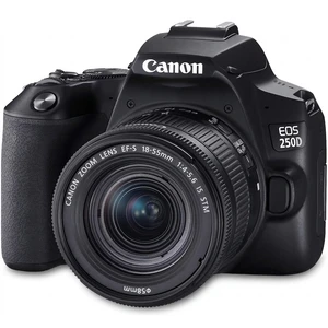 دوربین دیجیتال کانن مدل eos 250d به همراه لنز 55-18 میلی متر is stm