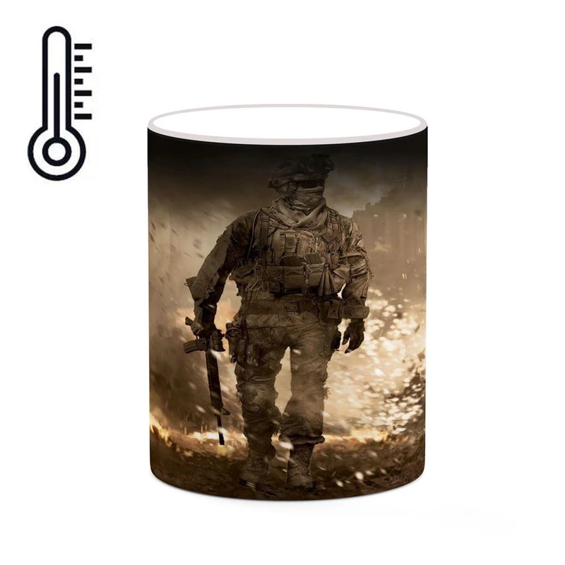 ماگ حرارتی کاکتی مدل بازی Call Of Duty کد mgh27846