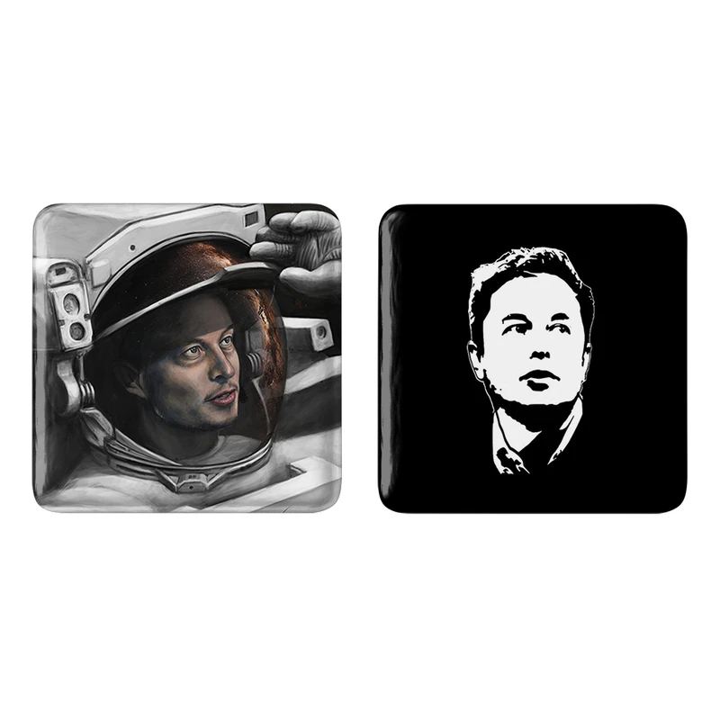 مگنت خندالو طرح ایلان ماسک Elon Musk کد 1092310924 مجموعه 2 عددی