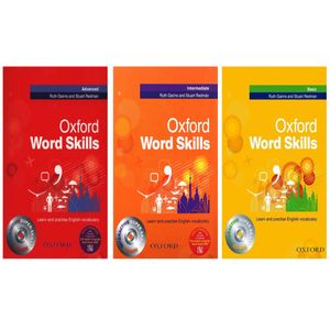 نقد و بررسی کتاب Oxford Word Skills اثر Ruth Gairns And Stuart Redman انتشارات زبان مهر سه جلدی توسط خریداران