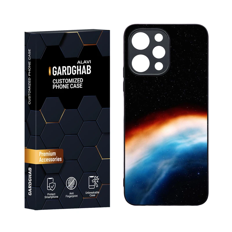 کاور گارد قاب مدل دورژله ای ساده مناسب برای گوشی موبایل شیائومی Redmi 12 4G / 5G