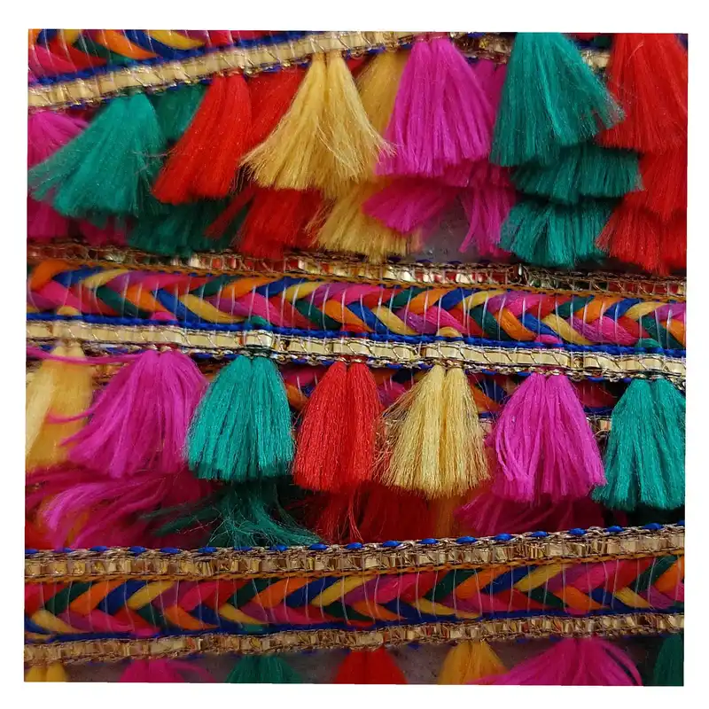 نوار یراق مدل ریشه دار طول 1 متر