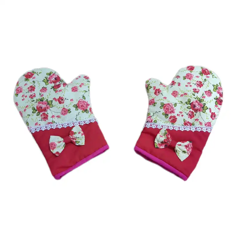 دستکش فر مدل A001 کد 221 مجموعه 2 عددی