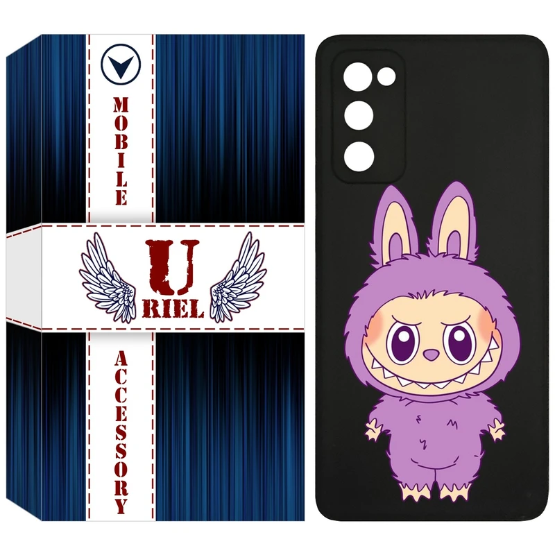 کاور یوریل قاب مدل KSH کد 150 طرح عروسک لبوبو مناسب برای گوشی موبایل سامسونگ Galaxy S20 FE