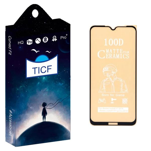 محاظ صفحه نمایش مات تی ای سی اف مدل +HD مناسب برای گوشی موبایل شیائومی Redmi Note 8