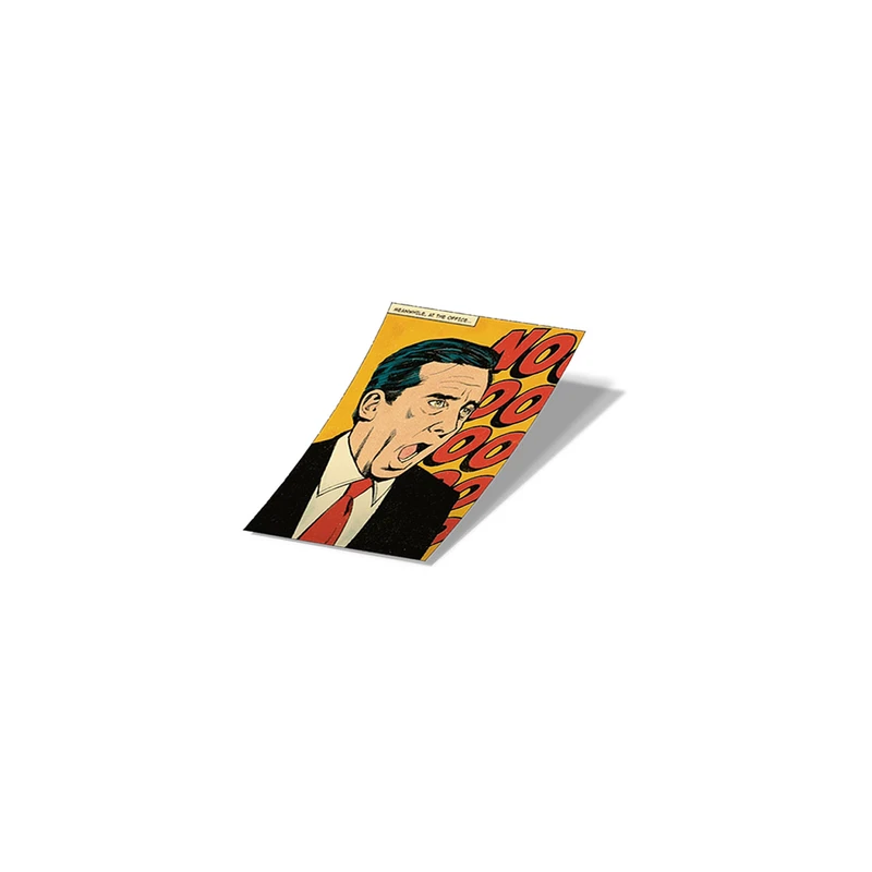 استیکر تزئینی موبایل و تبلت لولو مدل مایکل سریال آفیس OFFICE کد 366