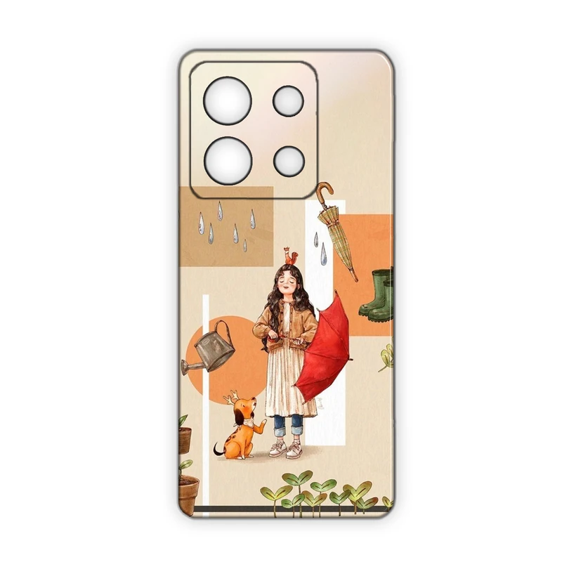 کاور مدل دخترانه کد 277 مناسب برای گوشی موبایل شیائومی Redmi Note 13 Pro 4G / Poco M6 Pro 4G