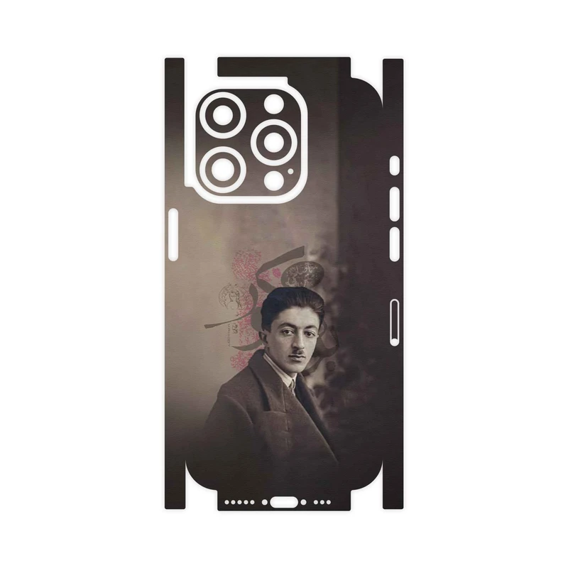 برچسب پوششی ماهوت مدل Sadegh Hedayat-FullSkin مناسب برای گوشی موبایل اپل iPhone 15 Pro