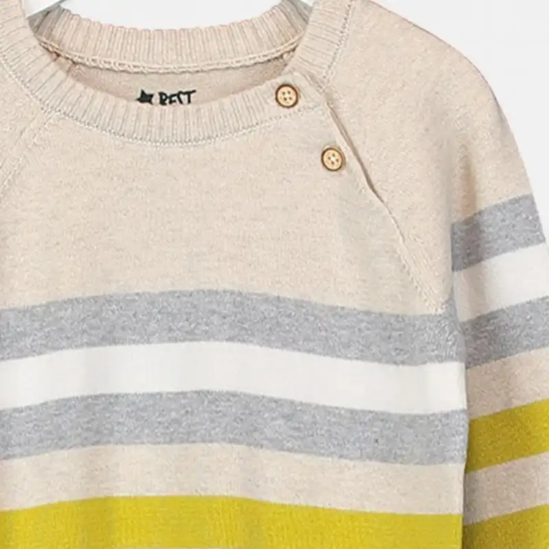 پلیور پسرانه ال سی وایکیکی مدل يقه گرد