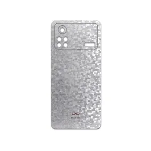 MAHOOT Silver-Silicon Cover Sticker for Xiaomi Poco X4 Pro 5G