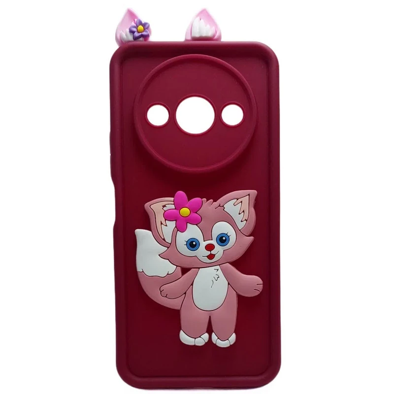 کاور قاب آوش طرح عروسکی مدل دخترانه 5 مناسب برای گوشی موبایل شیائومی REDMI A3/A3X