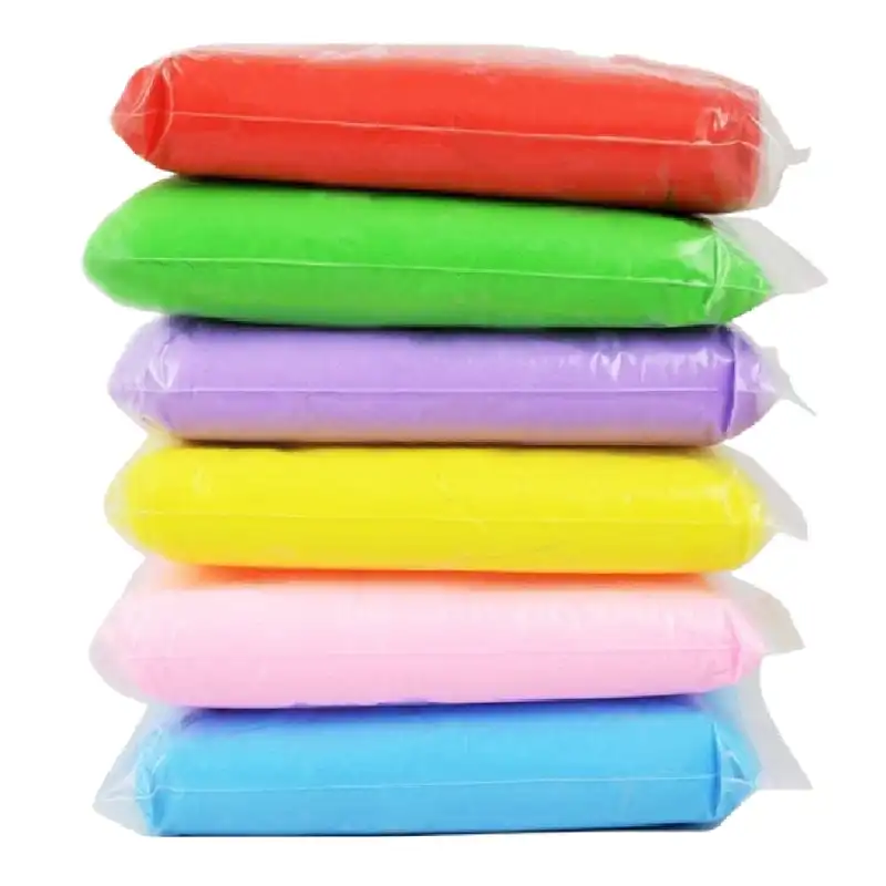 خمیر مجسمه سازی مدل Air dry بسته 6 عددی