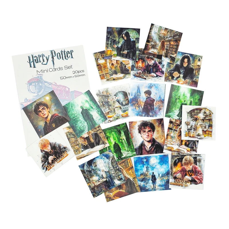 کارت پستال طرح هری پاتر مجموعه 20 عددی