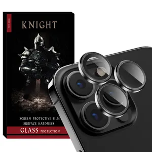 Knight Ring Metal Camera Lens Protector For Apple Iphone 13 Pro / 13 Pro Max