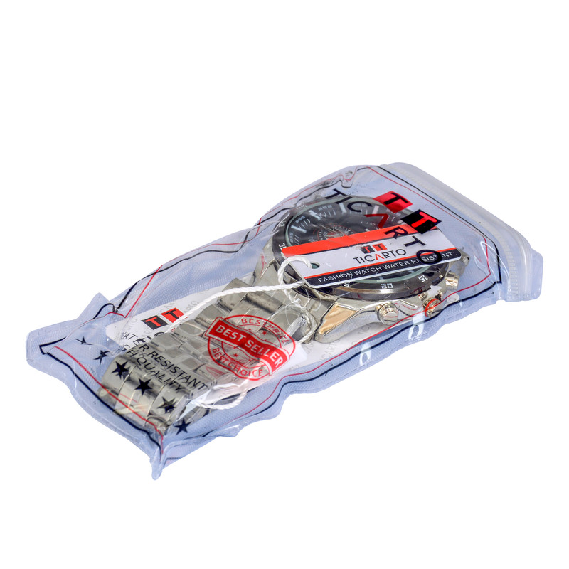 ساعت مچی عقربه‌ای مردانه کوارتز تیکارتو مدل کلاسیک کد T-6361