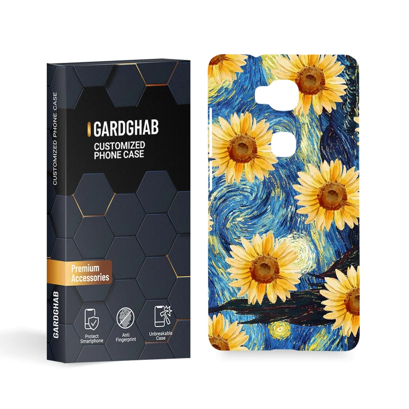 کاور گارد قاب مدل گل مناسب برای گوشی موبایل آنر 5X