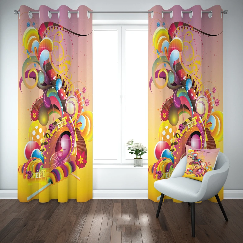 پرده مدل b2175 سایز 140×280 سانتی متر