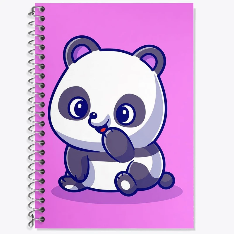 دفتر لغت 50 برگ خندالو مدل  پاندا کد 25432