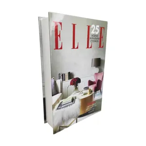 جعبه دکوری مدل کتاب دکوراتیو طرح ELLE کد 25