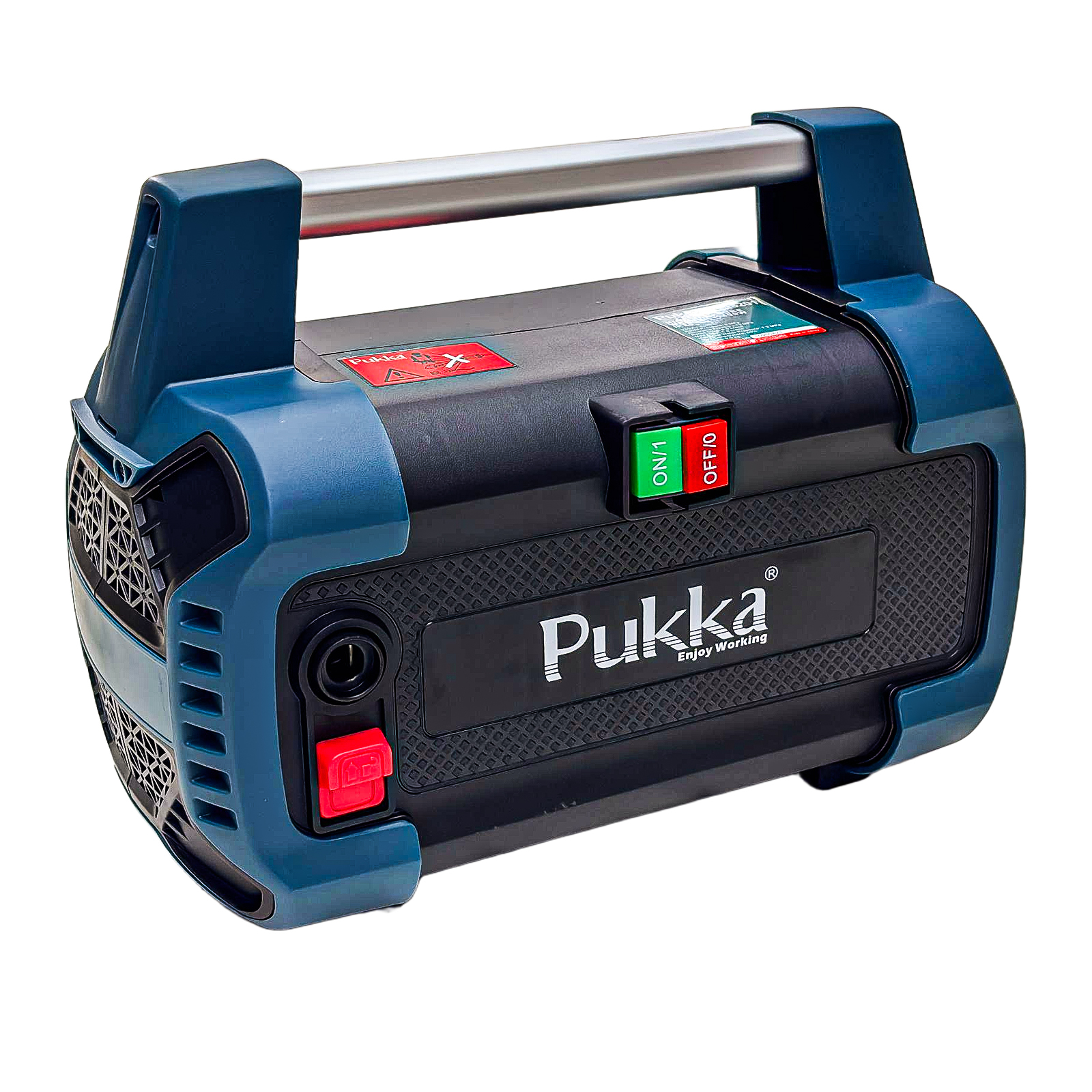 کارواش برقی ۱۱۰ بار ۱۴۰۰ وات پوکا با موتور ذغالی پوکا مدل PW-8200 با حداکثر دبی آب ۵.۵ لیتر بر دقیقه