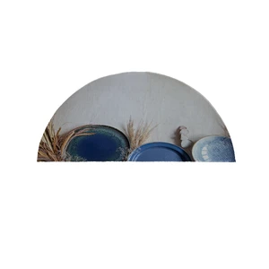 پادری مدل نیم دایره طرح آشپزخانه کد 8458 سایز 90×45 سانتی متر