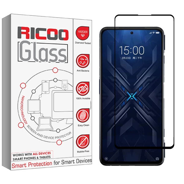 محافظ صفحه نمایش سرامیکی ریکوو مدل +HD مناسب برای گوشی موبایل شیائومی Black Shark 4