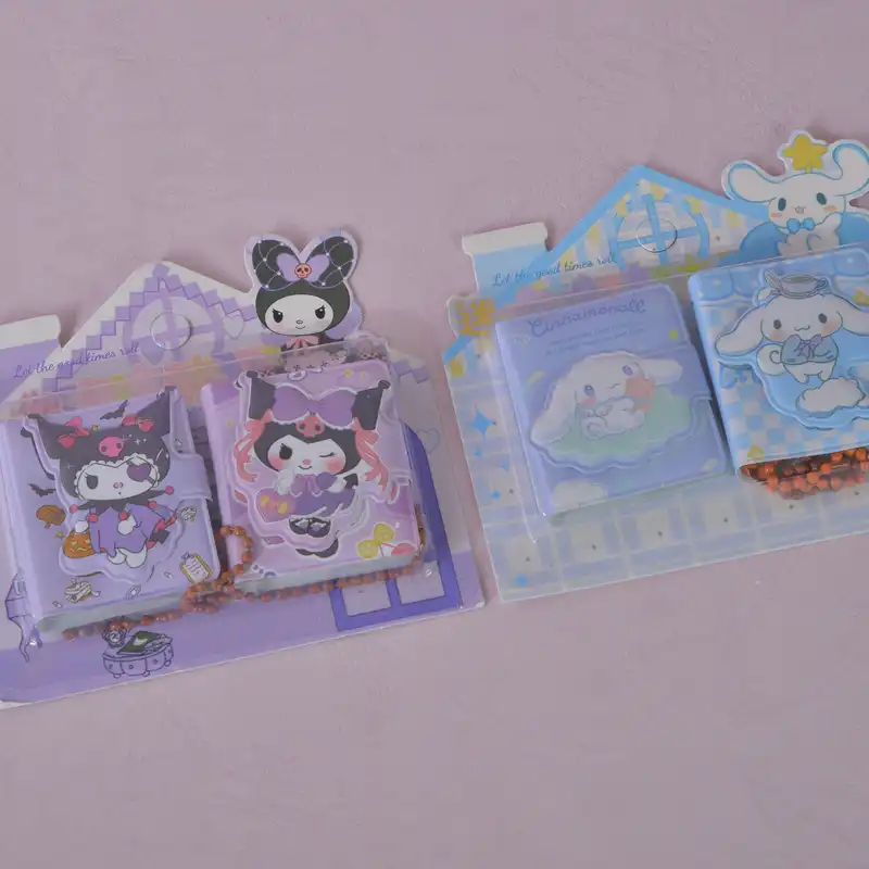 دفترچه یادداشت 50 برگ مدل کرومی و دوستان بسته 4 عددی