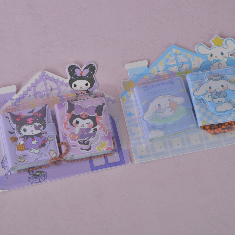 دفترچه یادداشت 50 برگ مدل کرومی و دوستان بسته 4 عددی