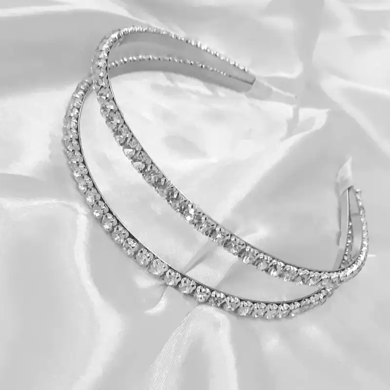 تل مو زنانه مدل دوبل مجلسی کد SH333