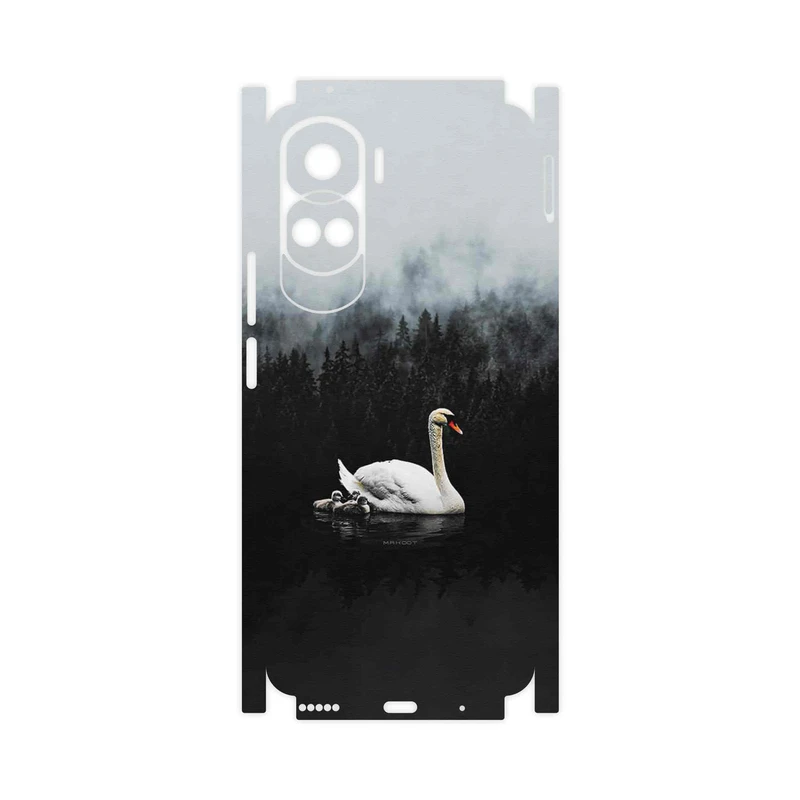 برچسب پوششی ماهوت مدل Swan_Lake-FullSkin مناسب برای گوشی موبایل آنر 90 Lite