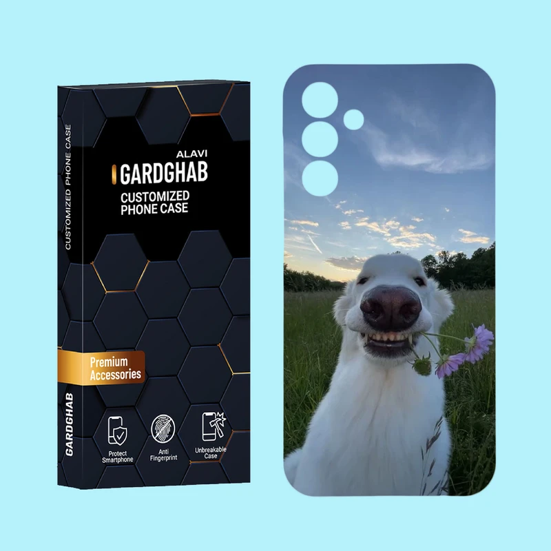 کاور گارد قاب علوی مدل حیوانات مناسب برای گوشی موبایل سامسونگ Galaxy F15 5G