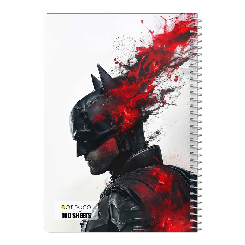 دفتر مشق 100 برگ سیمی کارنیکا طرح بتمن Batman کد 26994