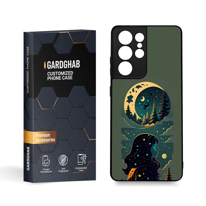 کاور گارد قاب مدل دخترانه مناسب برای گوشی موبایل Galaxy S21 Ultra / S30 Ultra