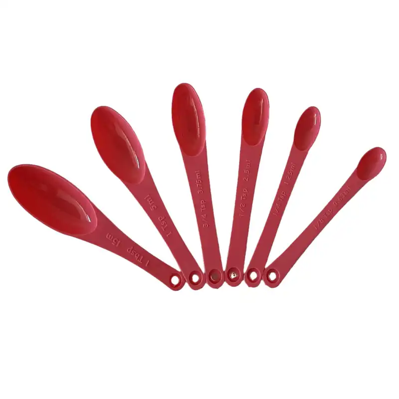 پیمانه اندازه گیری طرح قاشق مدل pe614 مجموعه 6 عددی