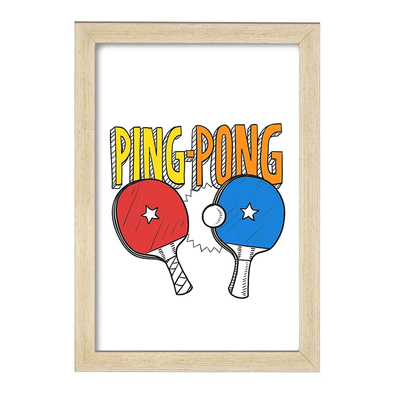 تابلو خندالو مدل پینگ پنگ Ping Pong کد 27988