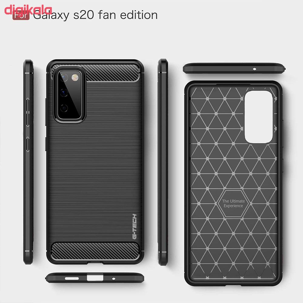 کاور جیتک مدل Rugged Carbon مناسب برای گوشی موبایل سامسونگ Galaxy S20 FE 5G/4G main 1 3