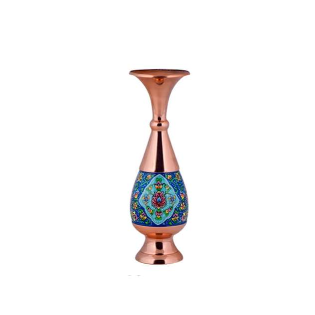 گلدان مسی مدل صراحی پرداز کد ps20