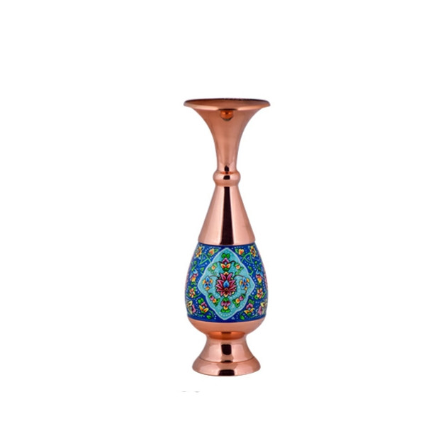 گلدان مسی مدل صراحی پرداز کد ps20