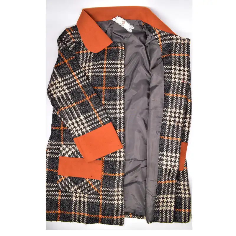 پالتو زنانه مدل رترو کد 3172