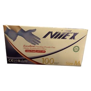 نقد و بررسی دستکش یکبار مصرف نیتریل مدل Nitex سایز M بسته 100 عددی توسط خریداران