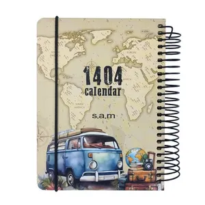 سالنامه سال 1404 سم مدل نیم وزیری طرح برگ