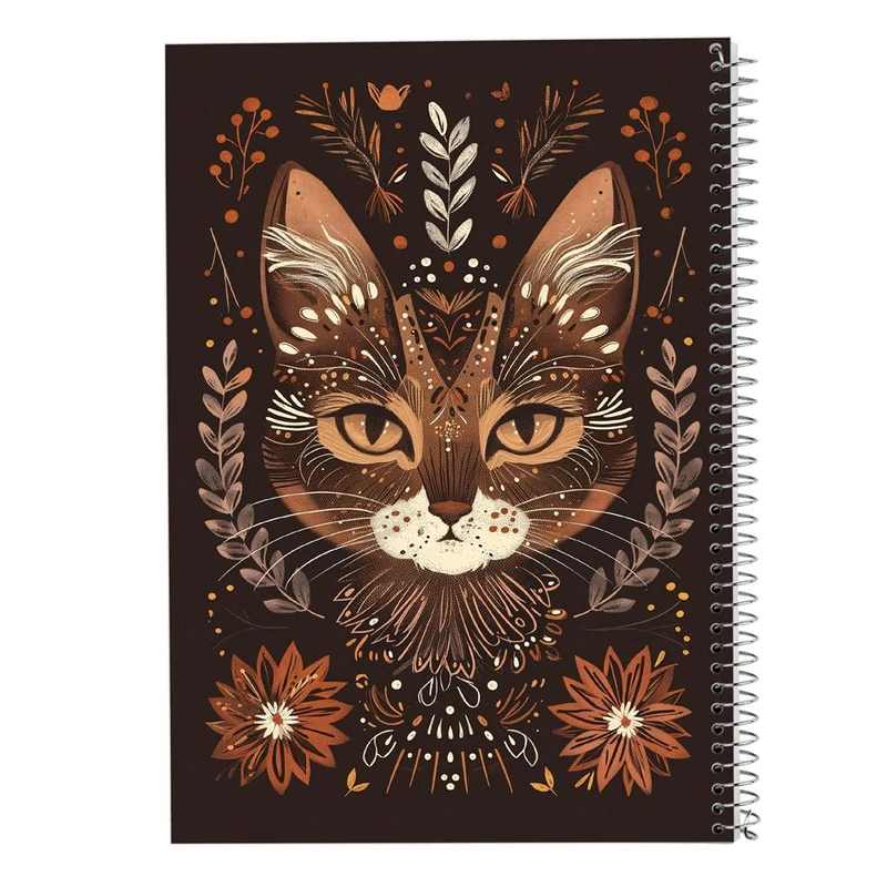 دفتر ژورنال نویسی 50 برگ مدوپد مدل نقطه ای طرح موجودات فانتزی کد DF17086