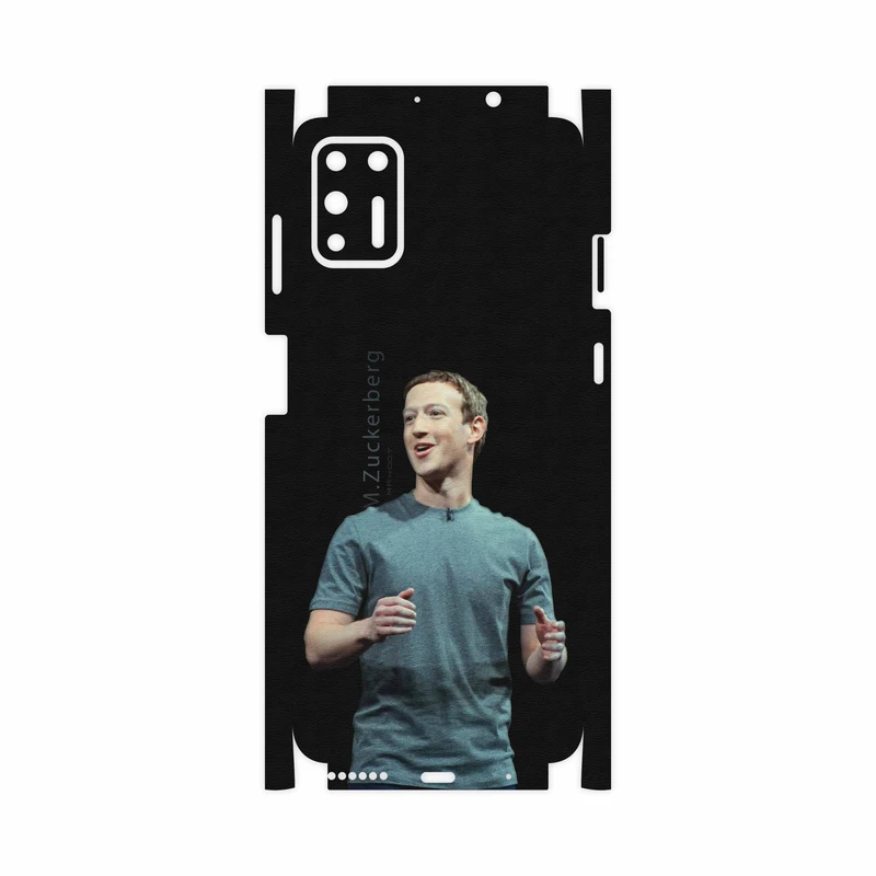 برچسب پوششی ماهوت مدل Mark Zuckerberg-FullSkin مناسب برای گوشی موبایل موتورولا Moto G9 Plus