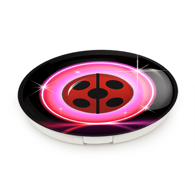 آینه جیبی خندالو طرح دختر کفشدوزکی مدل تاشو کد 25054