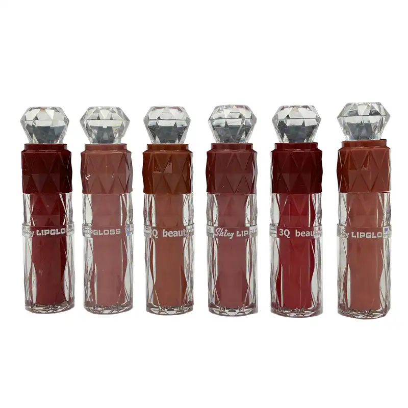 رژ لب مایع تری کیو بیوتی مدل الماسی مجموعه 12 عددی