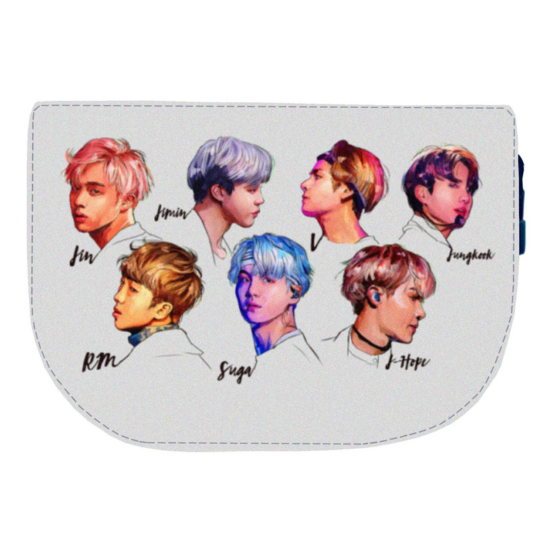 کیف رودوشی زنانه مدل گروه BTS کد KD-78