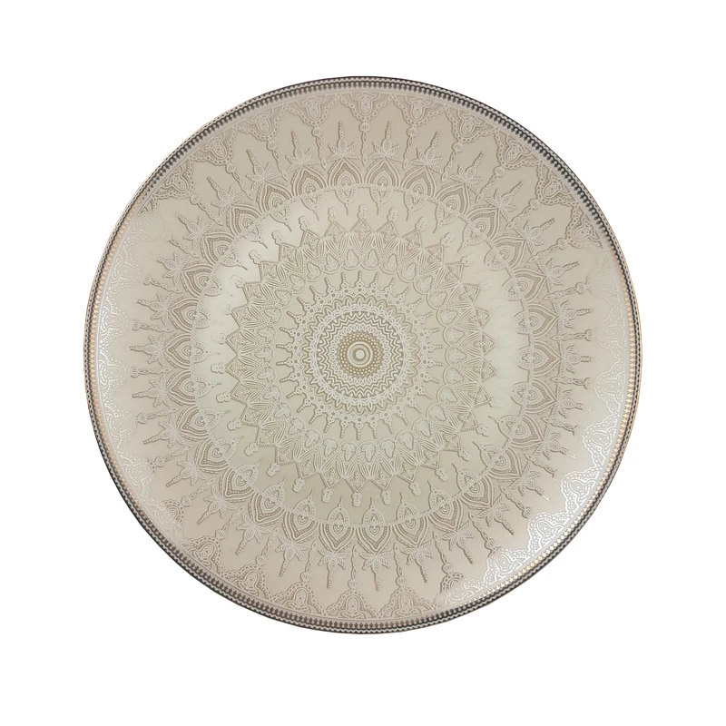 بشقاب میوه خوری چینی لوریان مدل سفیر کارن کد 21 بسته 6 عددی