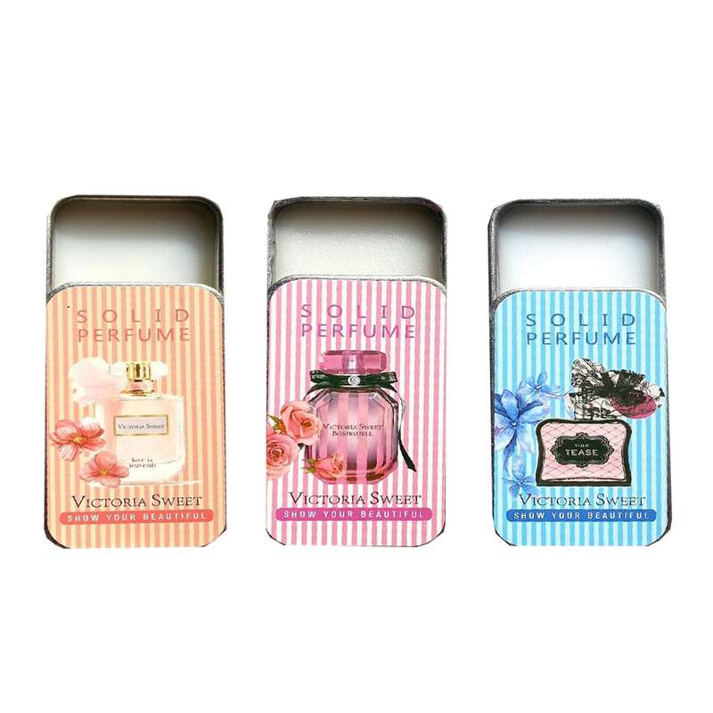 عطر جیبی زنانه ویکتوریا سویت مدل 01 وزن 10 گرم بسته 3 عددی