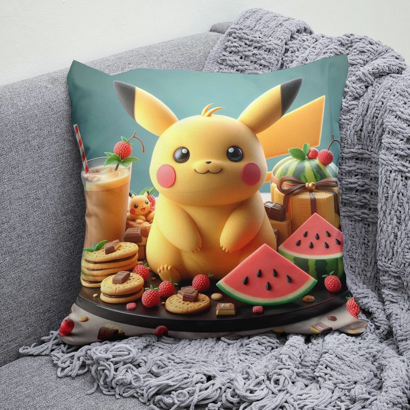 کوسن پاد آفرین طرح پیکاچو مدل هندوانه B640