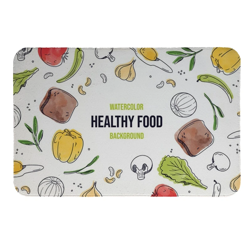 پادری طرح غذا کد 8080 سایز 80 × 50 سانتی متر